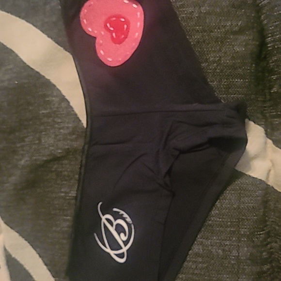 Shades of Love Black Booty Shorts sz l - Picture 2 of 5